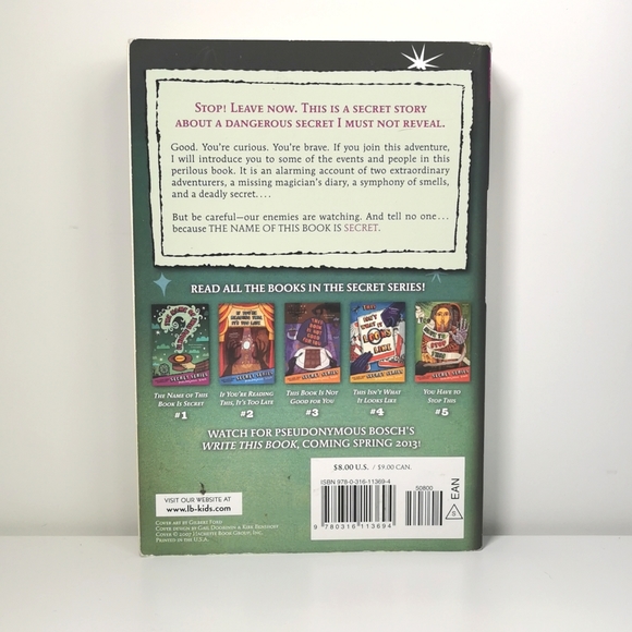 BOOKS | The Secret Series - Pseudonymous Bosch - Picture 7 of 8